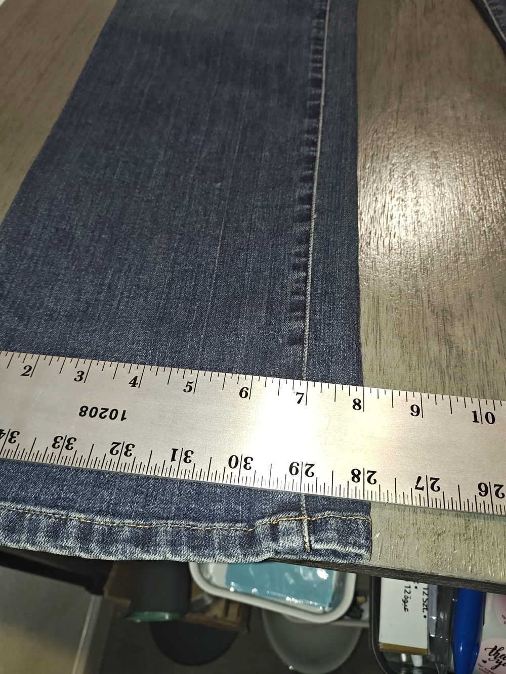 Lauren Ralph Lauren Corp Woman's,Medium Wash,Bootcut,Size 12 - Picture 2 of 13